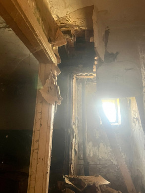 В Гаврилово- Посадском районе еще в июне обвалилась часть двухэтажного дома